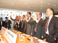 Acte de signatura del conveni