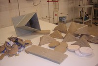 Nous materials a partir de residus de paper