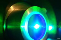 El làser és una de les fonts de llum amb què treballen els investigadors en biofotònica.