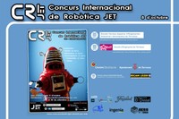 Pàgina web del Concurs Internacional de Robòtica CRJET