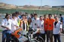 El vehicle ha estat construït pels 15 estudiants i estudiantes de l'equip Motostudent-ETSEIB