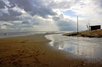 Amb platges any rere any més estretes, una mateixa tempesta que abans no ens afectava produeix cada vegada més danys. (Copyright: Josep Puighermanal i Lluïsa Valls)