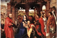 Rogier van der Weyden, Retrat de Santa Columba, c. 1455.
