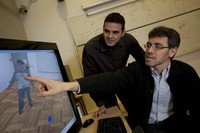 Josep R. Casas (a la dreta) i Javier Ruiz Hidalgo, investigadors del GPI.