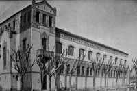 L'antiga seu de l'ESAB al carrer Urgell de Barcelona