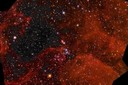 Supernova detectada el 1987. De l’explosió, en una galàxia satèl•lit de la Via Làctia a 168.000 anys llum de distància, se’n van registrar 24 neutrins.