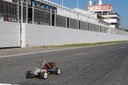 El cotxe dAlh2Orean al Circuit de Catalunya