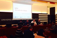 Els rectors durant l'acte