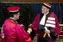 Antonio Gens durant l'acte d'investidura a la Universitat Joseph Fourier de Grenoble