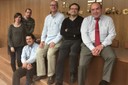 L’equip de FuturSisens. D’esquerra a dreta, Llibertat Abad, Antonio Pablo Pérez, Aitor Lopeandia, Javier Rodríguez, Antonio Miguel López i Sebastián Moreno