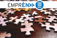 Cartell de la 5ª edició del Concurs Emprèn UPC.