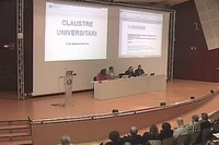 Sessió ordinària del Claustre Universitari del 16 de desembre de 2014.