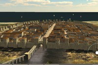 Recreació virtual de Bàrcino.