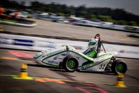 Monoplaça elèctric ecoRZ de l'ESEIAAT