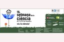 Cartell de la 18a edició de la Setmana de la Ciència, any 2013
