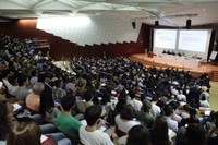 Imatge general de l'Auditori de l'edifici Vèrtex.