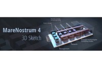 Imatge de la maqueta del nou MareNostrum 4, cedida pel BSC-CNS