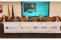 Imatge de l'acte de presentació de l'informe al Congrés dels Diputats.