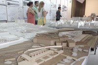 Maquetes que han realitzat els alumnes de l'ETSAB