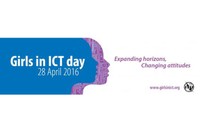 Cartell de la iniciativa internacional ‘Girls in ICT Day’.