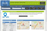 Captura de pantalla de la pàgina web 'fesedit UB-UPC'.