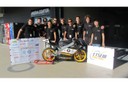 L'equip ETSEIB Racing amb el prototip ER2
