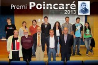 Jurat i guanyadors del Premi Poincaré 2013