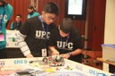 Estudiants participant a la FIRST LEGO League organitzada per la UPC.