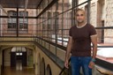 El professor Anukh Parikh, a l’Escola Universitària d’Enginyeria Tècnica Industrial de Barcelona de la UPC