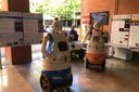 Robots Tibi i Dabo de l'Institut de Robòtica i Informàtica Industrial de la UPC