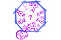 Imatge d'un croquis del moviment d'un robot que serveix com a motiu del cartell de la 17a edició del Concurs Internacional de Robots AESSBot