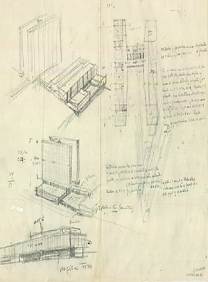 croquis del projecte de l&rsquo;edifici