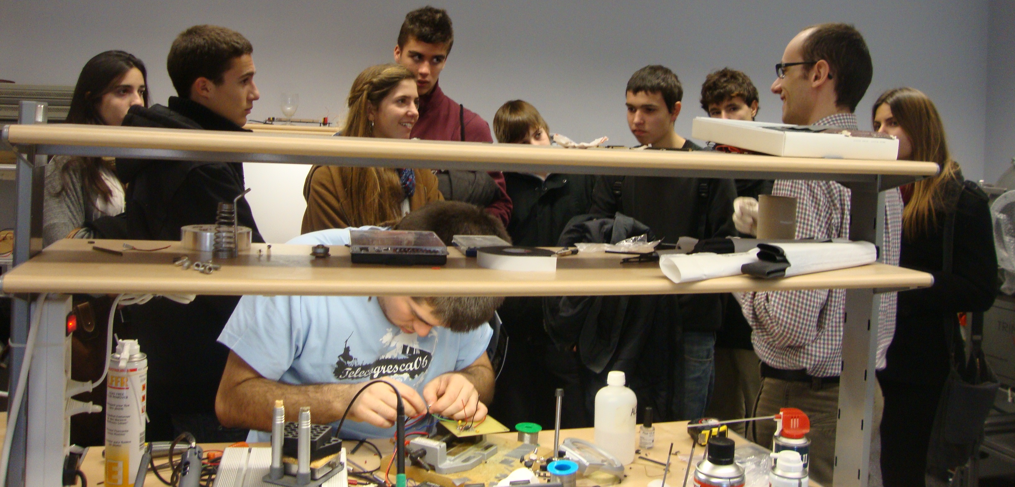 estudiantat de secundària coneix projectes punters a l&rsquo;edifici k2m