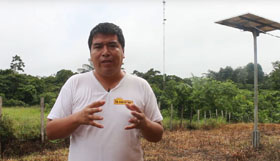 un dels tècnics de la zona explica la viabilitat del projecte gràcies al baix cost d&rsquo;implementació