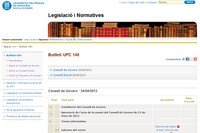 Imatge de la nova interfície del BUPC