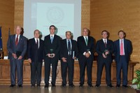 Els guardonats amb el premi d'AINE.