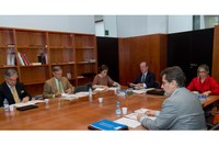 Reunió del comité executiu de la xarxa CINDA al Rectorat de la UPC