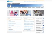 Imatge del nou portal de prevenció i riscos laborals de la UPC
