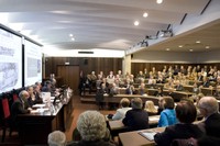 L'acte d'homenatge a Enric Freixa va omplir l'aula capella