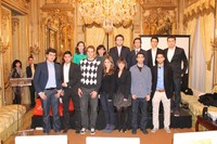 Els premiats en l'acte de lliurament