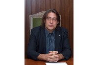 Jordi Romeu Garbí, durant la presa de possessió del càrrec de director del Departament d’Enginyeria Mecànica