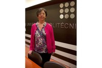 Olga Lanau, el dia del seu nomenament com a gerent de la UPC
